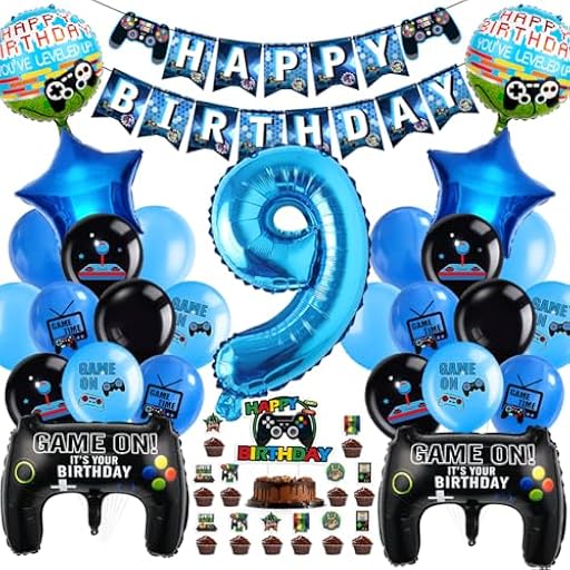 Cadimus Decoración de cumpleaños de videojuegos, globos de decoración gamer cumpleaños, decoración 9º cumpleaños niño, fiesta temática de juegos deco,Globo de aluminio con forma de mando de juegos | Ya disponible en tu tienda friki favorita! En mundofriki.es! Cadimus Decoración de cumpleaños de videojuegos, globos de decoración gamer cumpleaños, decoración 9º cumpleaños niño, fiesta temática de juegos deco,Globo de aluminio con forma de mando de juegos | Ya disponible en tu tienda friki favorita! En mundofriki.es!