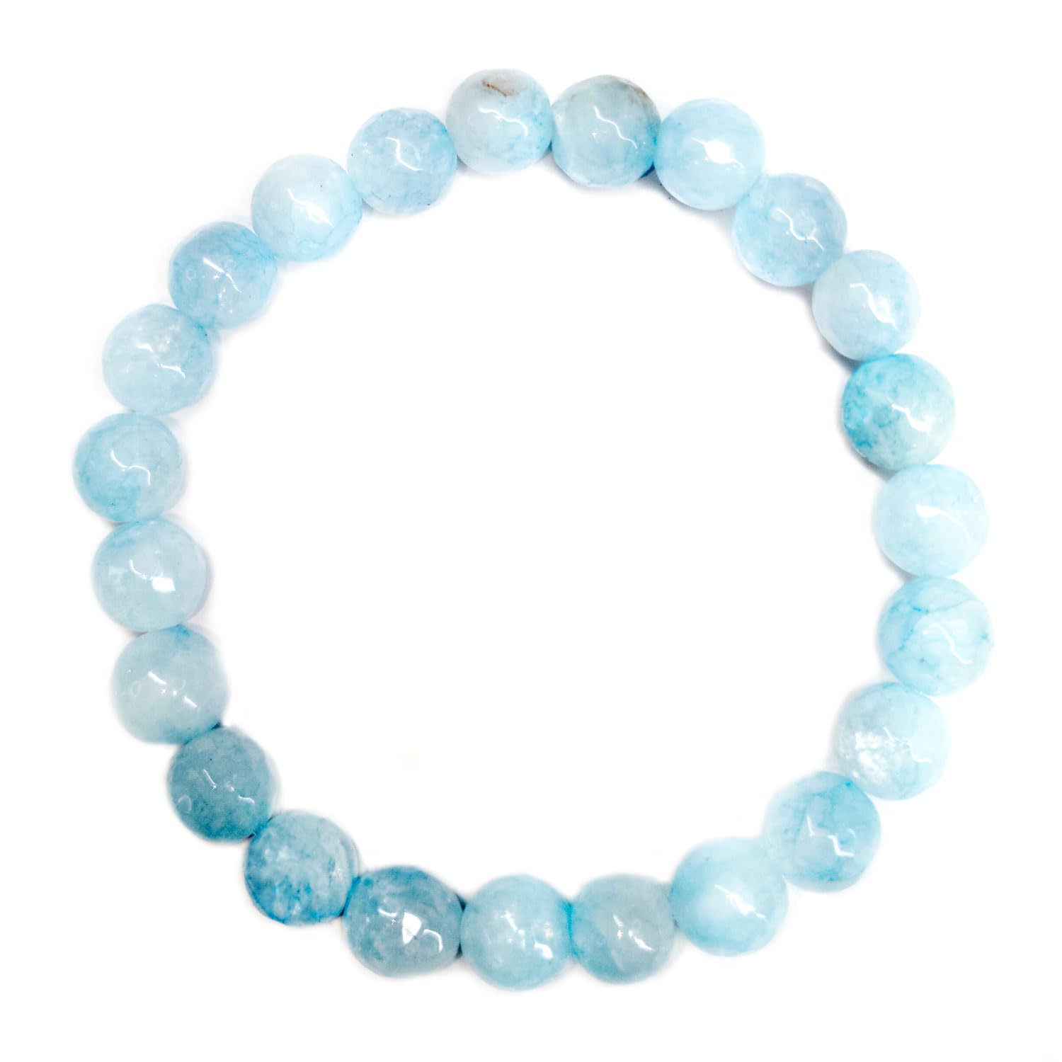 DAIVYA WELLNESS Jewellery Bracelet for Women and Men - Natural Aquamarine Healing Bracelet Reiki Chakra Crystals Healing | Multi Color Beads | Fashion Jewellery (B0C5JK5CRQ) Amazon Price History, Amazon Price Tracker