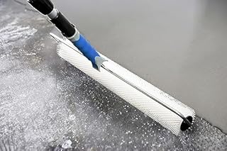 Spied - Rullo aeratore per calcestruzzo autolivellante, pavimenti, massetto e lattice, rimuove le bolle d'aria per una finitura liscia del pavimento, 500 mm di larghezza e 17 mm di lunghezza della