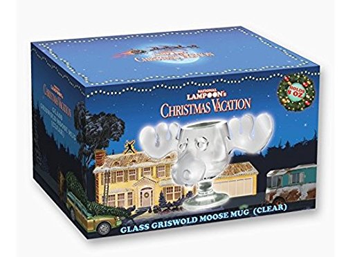 Icup National Lampoon's Christmas Vacation Griswold Moose Mug, 8 Oz, Clear #TOP2