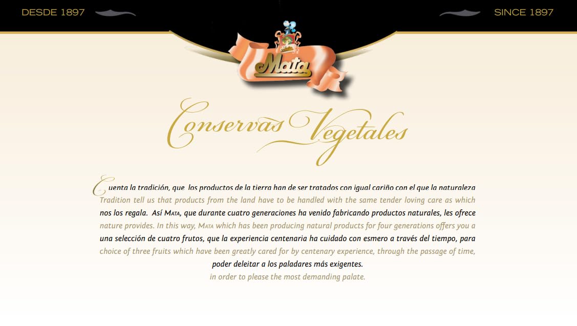 Espárragos verdes trigueros Gourmet Mata I Sabor auténtico y natural I Sin conservantes I Con aceite de oliva y la mejor selección de espárragos I Lata de 340 g