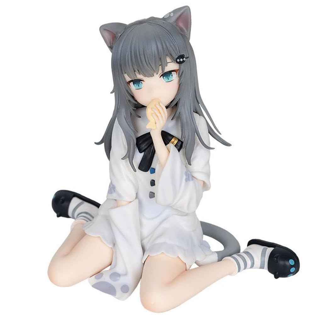 Amazon.co.jp: [BAOWENBEI] 甘城なつき なちょ猫 フィギュア PVC製