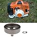 Micro Traders Clutch Drum with CirClip 4180-160-2900 41801602900 Compatible with Stihl FS90 FS110 FS130 HL100