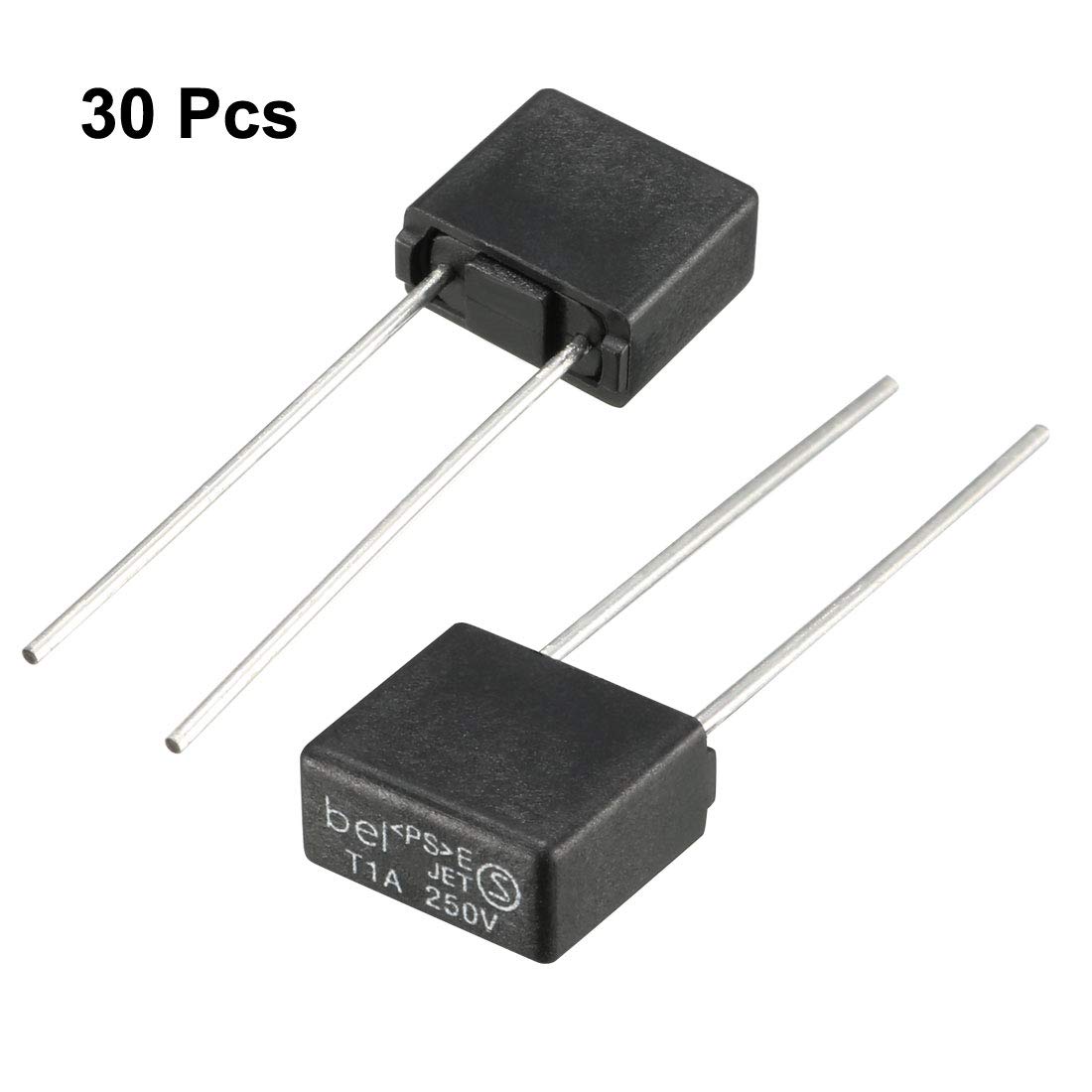 Fusible SOURCING MAP 50Pcs T2A 2A 250V Miniature Carré Montage DIP