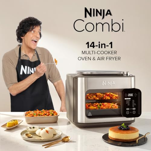 Ninja Combi Air Fryer Oven 14-In-1 Multi-Cooker, Oven, Air Fryer & Steam Combo (12.5L)