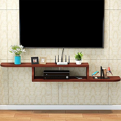 Étagère murale décorative et support TV flottant pour soirée cinéma