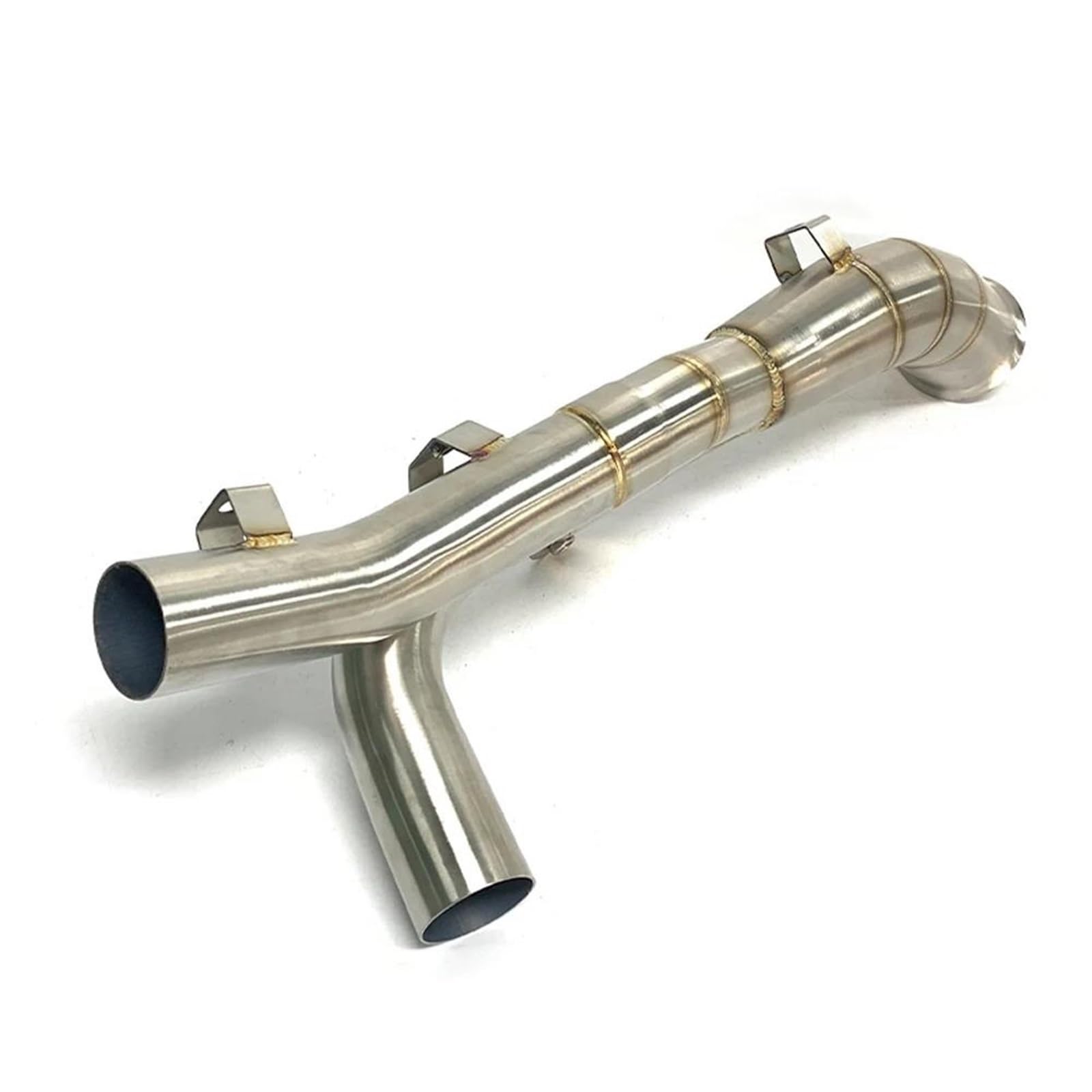 Tubo Di Scarico Centrale Escape Per Moto Silenziatore Tubo Di Scarico Decat Per Y&amaha R1 2009 2010 2011 2012 2013 2014 In Acciaio Inox