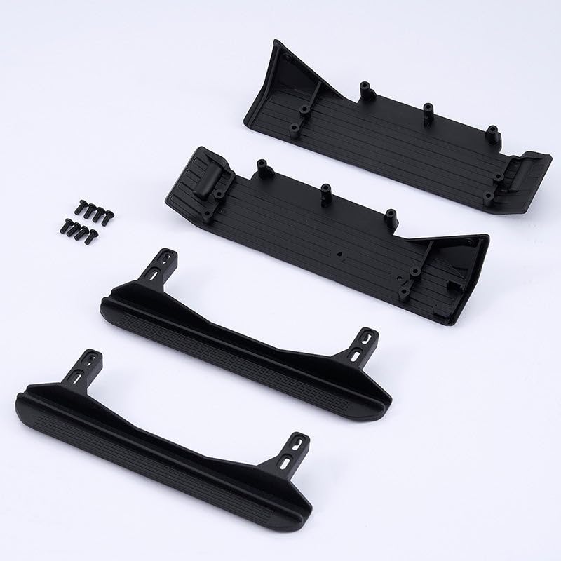 FMS FCX10 Rc Car Parts RC Crawler RC Trucks Parts Replacement Accessory for 1/10 Toyota LC80: Chassis Side Plates