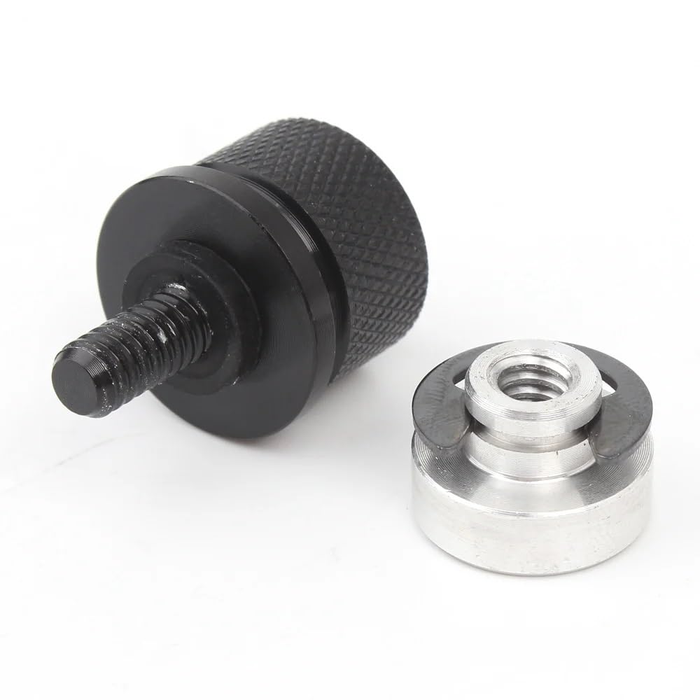 Coprisella per Moto Moto Nero Sedile Posteriore Sedile del Passeggero Cuscino del Passeggero W/Vite Dado Per Ha&rley 18-Up Per Softail Slim FLSL Street Bob FXBB Rivestimento Sella Moto
