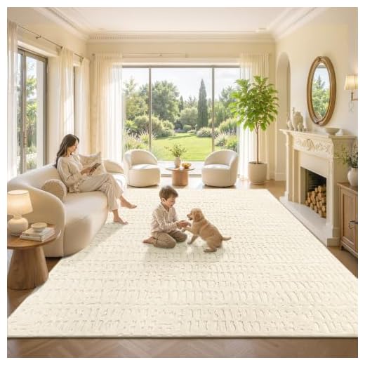 Yamaziot 8x10 Washable Soft Area Rug