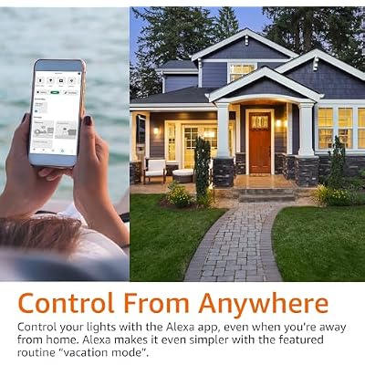 Echo Dot with Amazon Basics Smart Color Bulb
