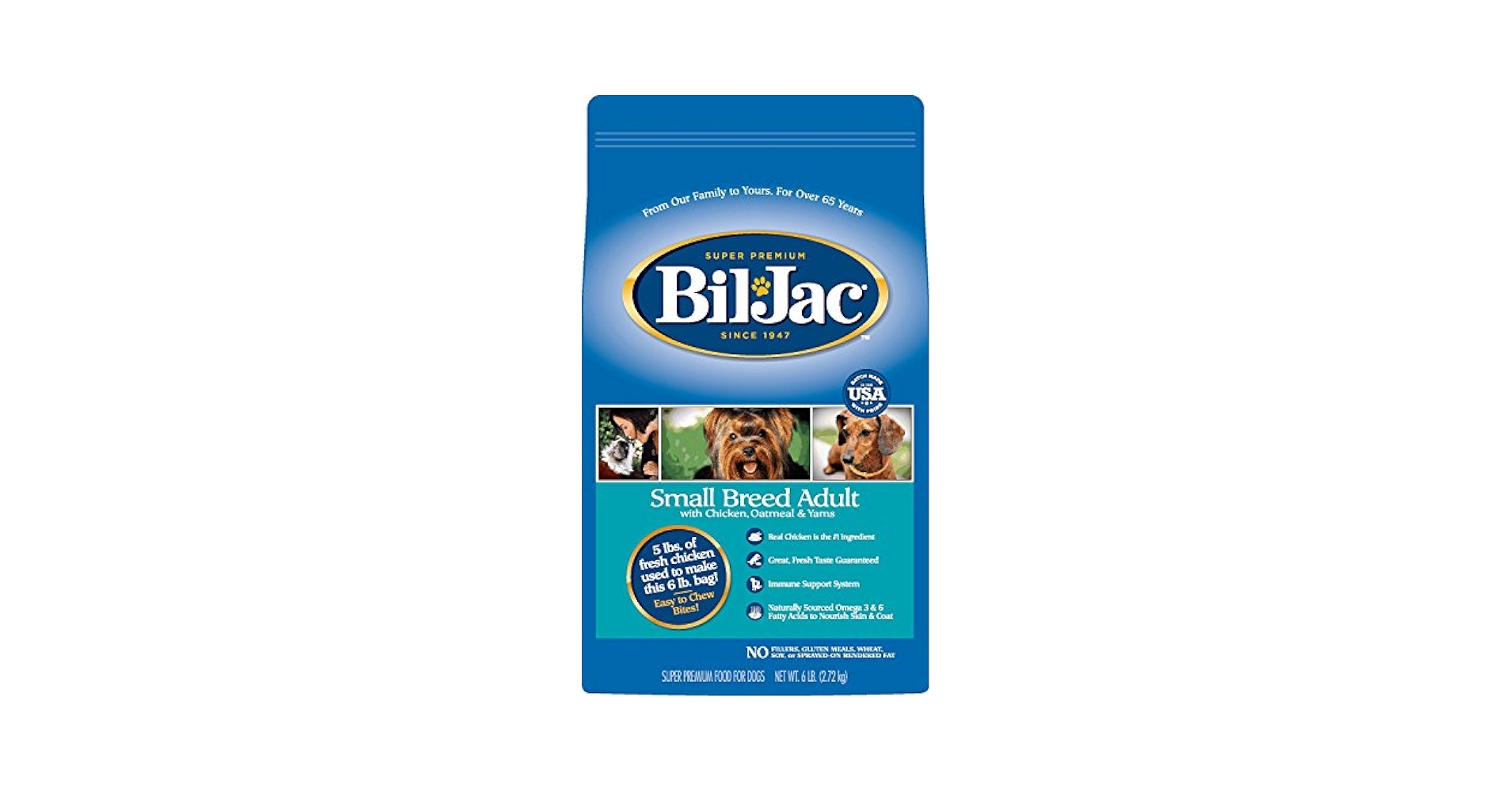 ペコBil-Jac Small Breed Adult ドライフード Amazon.com: Bil Jac Small Breed Select Dry Dog Food, 6 lb