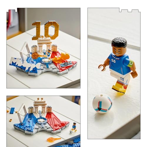 Image of LEGO Editions Kylian Mbappe - Soccer Highlights - Soccer Decor - Building Set for Kids - 43013