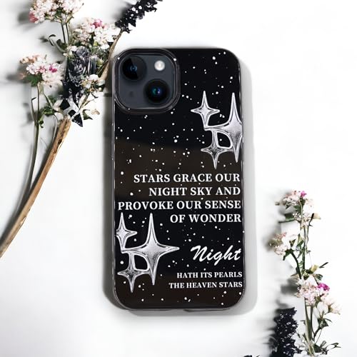 Coque iPhone 14 souple antichoc motif dessin animé noir6