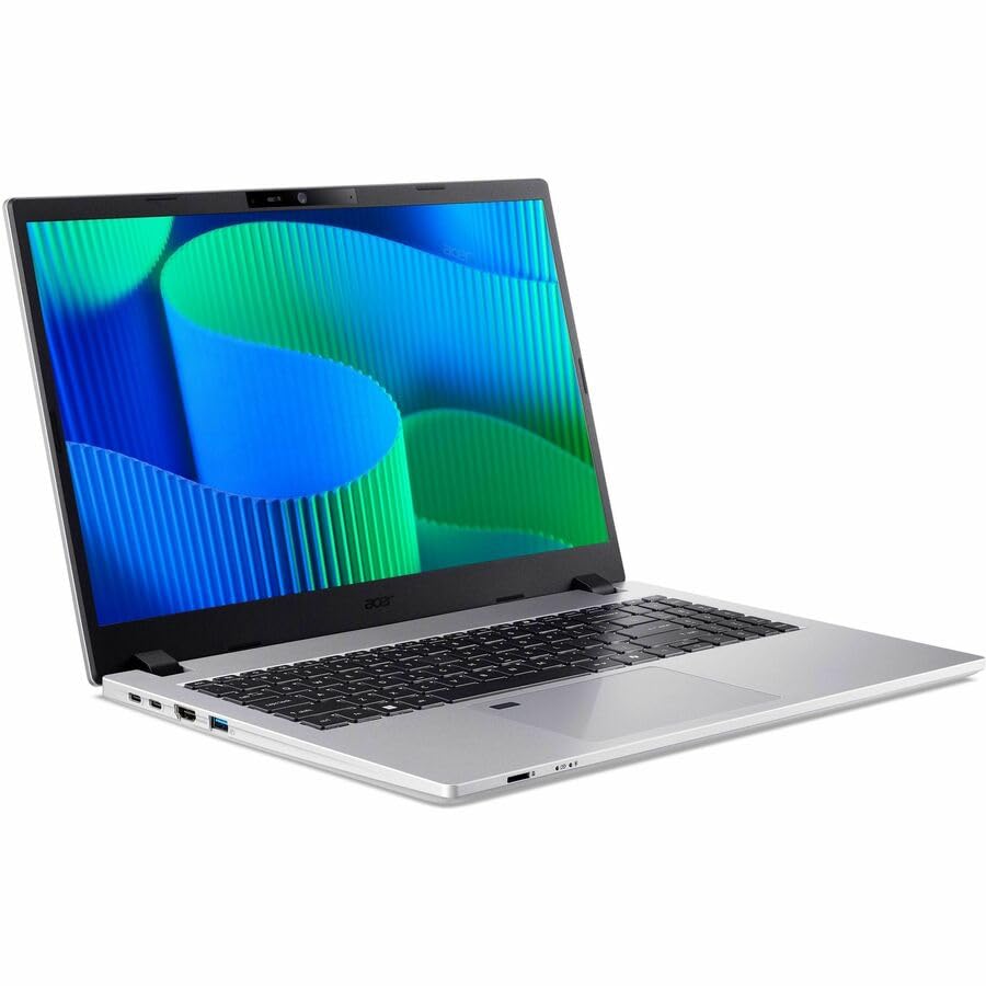 Image of Acer TravelMate P2 15 TMP215-55 TMP215-55-59QK 15.6 inch Notebook - Full HD - 60 Hz - Intel Core 5 120U - 16 GB - 512 GB SSD - English Keyboard - Silver