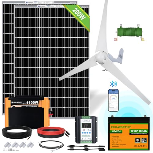 ECO-WORTHY 600W Solar Wind System