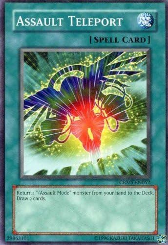 Yu-Gi-Oh! - Teletransporte de asalto (CRMS-EN052) - Crimson Crisis - Edición ilimitada - Común