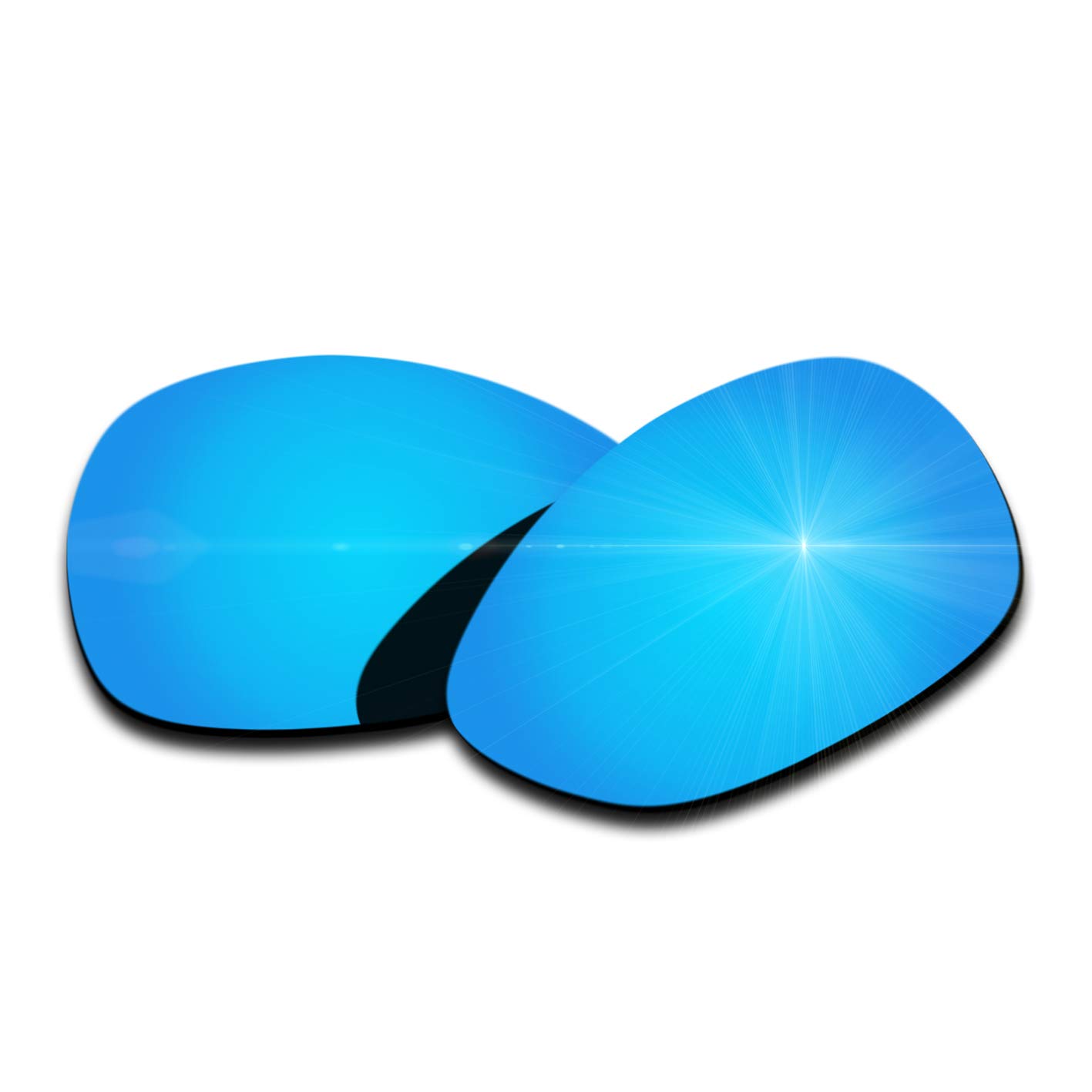 Polarized Replacement Lenses for Oakley Crosshair 2012 - Ice Blue Mirrored Coating