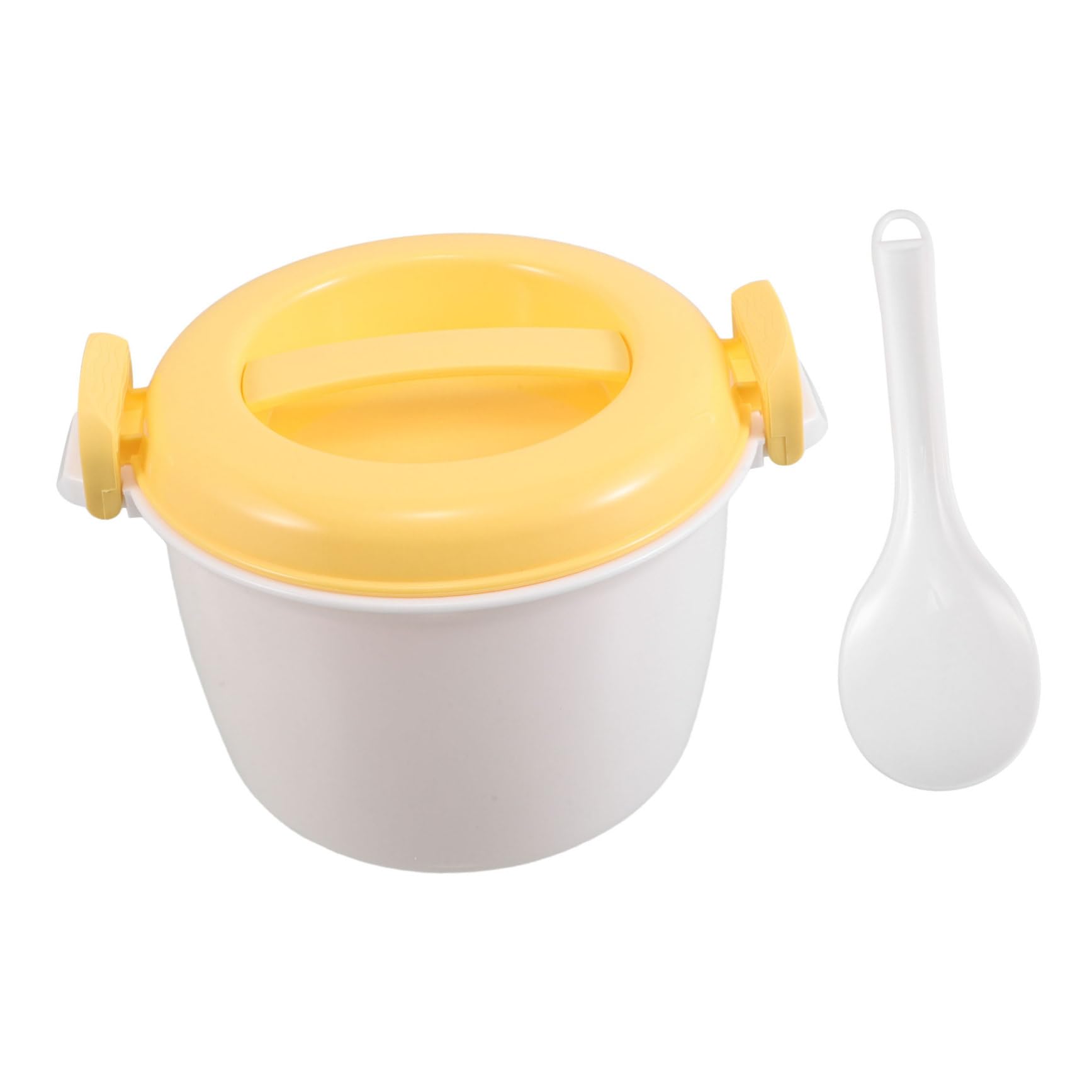 Zerodeko Microwave Rice Cooker Food Steamer Multi-functional Rice Cooking Tool for Quick Meals Compact Design for Easy Storage