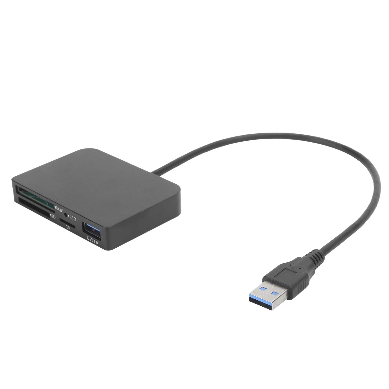 Lectores de Tarjetas de Memoria de computadora Adaptador multifunción Hub USB 3.0 Aleación de Aluminio Componente de Almacenamiento Externo Accesorio de Transferencia de Datos