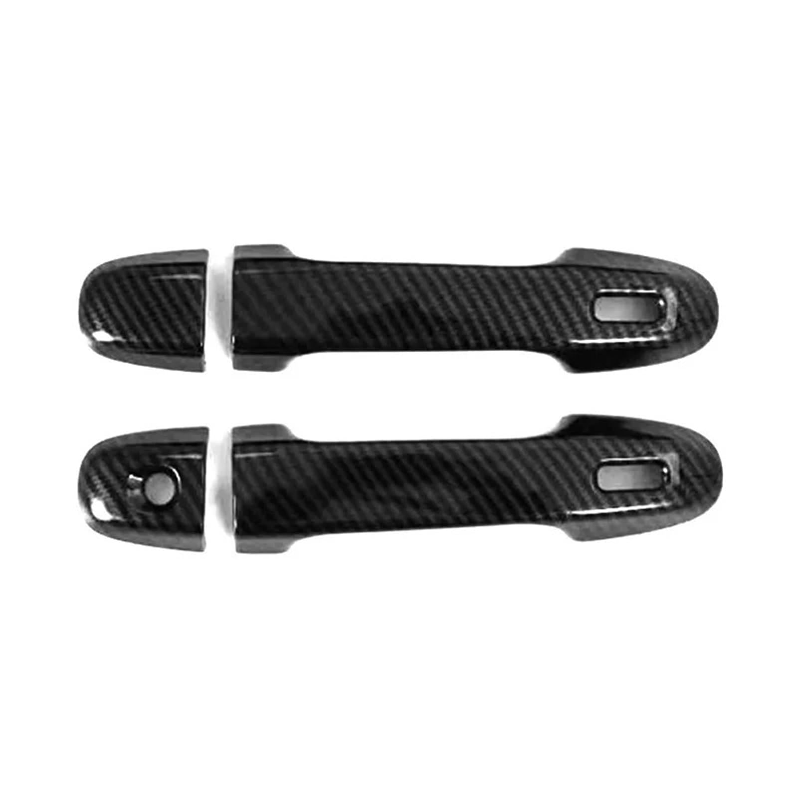 Bqwyedpl 2 1Hole 2Smart Fiber Fit For Subaru Fit For Forester 2019-2024 Door Handle Bowl Modification Accessories Car Door Latch Handle(2 1Hole 2Smart Fiber)
