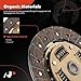 A-Premium Transmission Clutch Kit with Flywheel Compatible with Nissan Sentra 1992-1994/1998-1999, NX 1991-1993, 200SX 1995-1998 & Infiniti G20 1991-1996/1999-1999, 2.0L, 2-PC Set, Replace# 4160225100