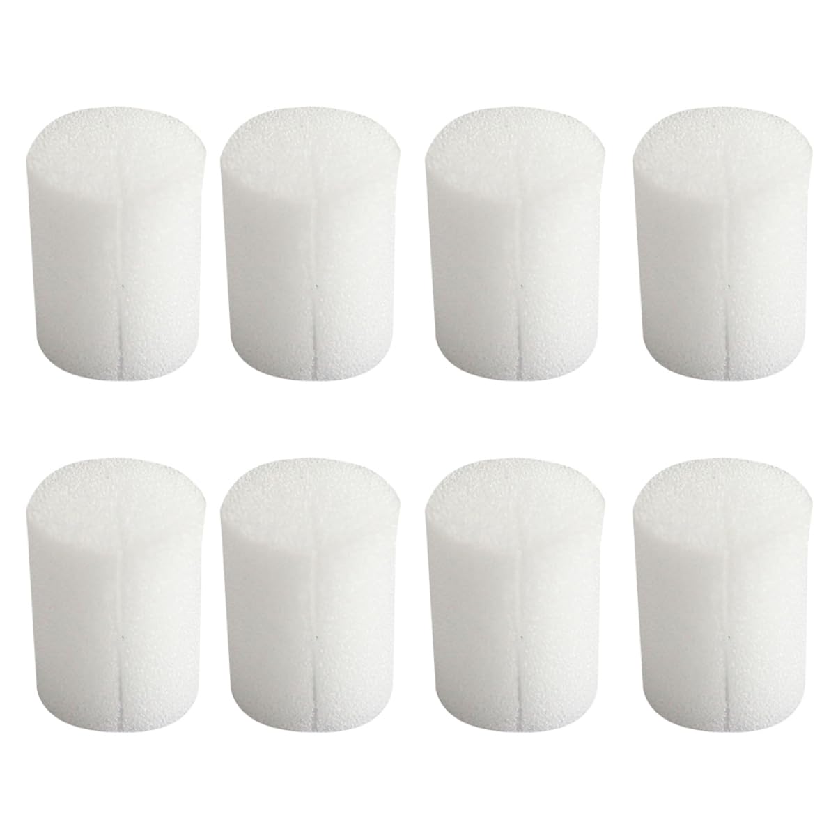 Milisten 100pcs Moisturized Planting Vegetables Sponge Soiless Hydroponic Gardening Plant Growing Wamer Plant Germination Kits Soiless Plant Moisturizer Growing Media White Hydroponics