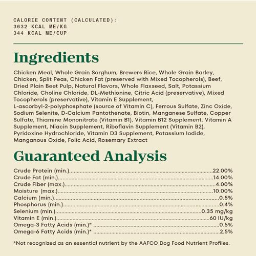 Nutro Max Adult Recipe Natural Dry Dog Food, Farm-Raised Beef, 25 lb - image 7