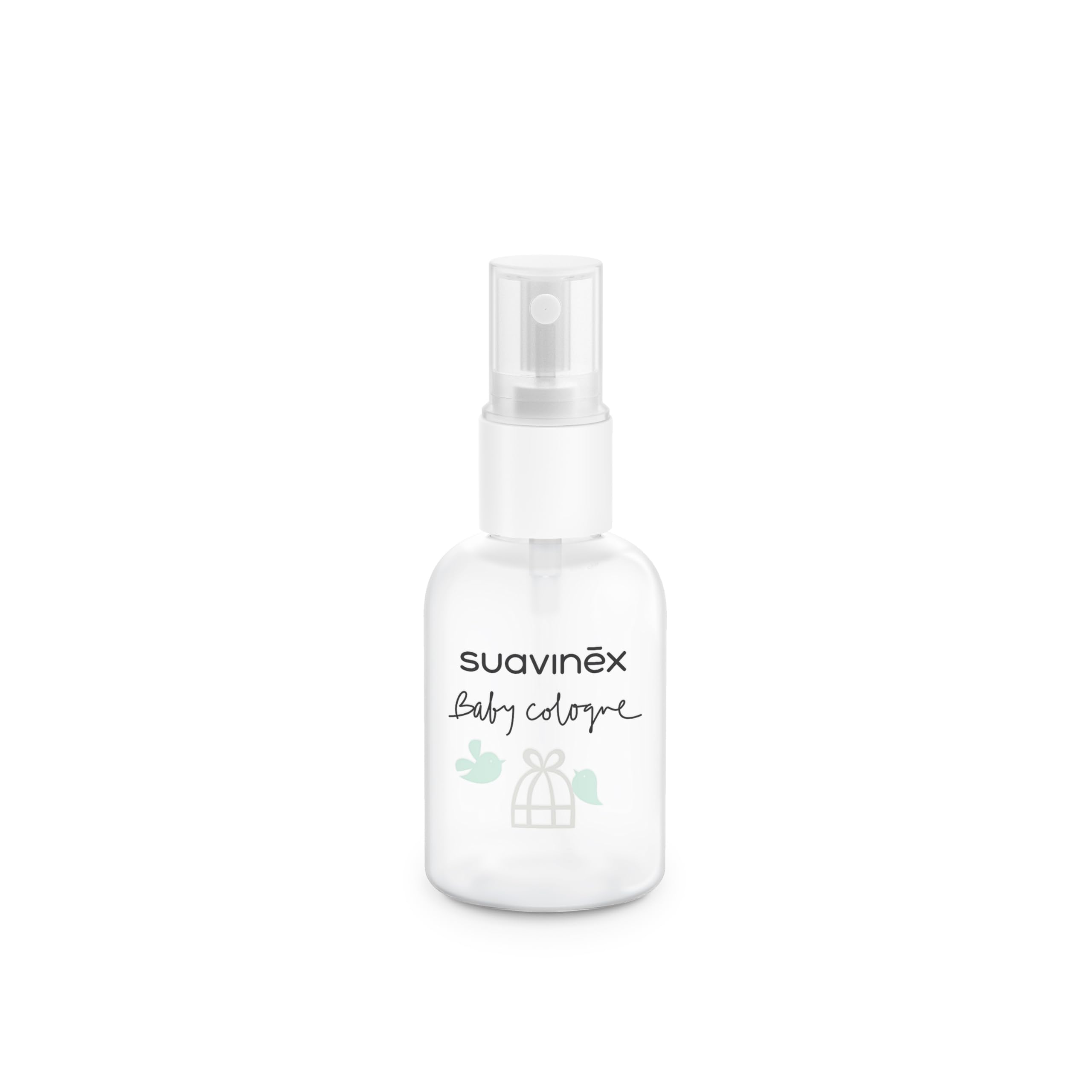 Suavinex, Gift Baby Colonia, Include Baby Cologne 100 ml + 50 ml da viaggio + Peluche per bebè, A basso contenuto di alcol per neonati e bambini, non macchia i vestiti