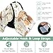 Dalzium Watercolor Highland Cow Cattle Butterfly Car Seat Cover Baby, Carseat Canopy Cover for Girl Boy, Breathable Baby Carrier Cover Stroller Sun Shade Universal Fit Breastfeeding Cover