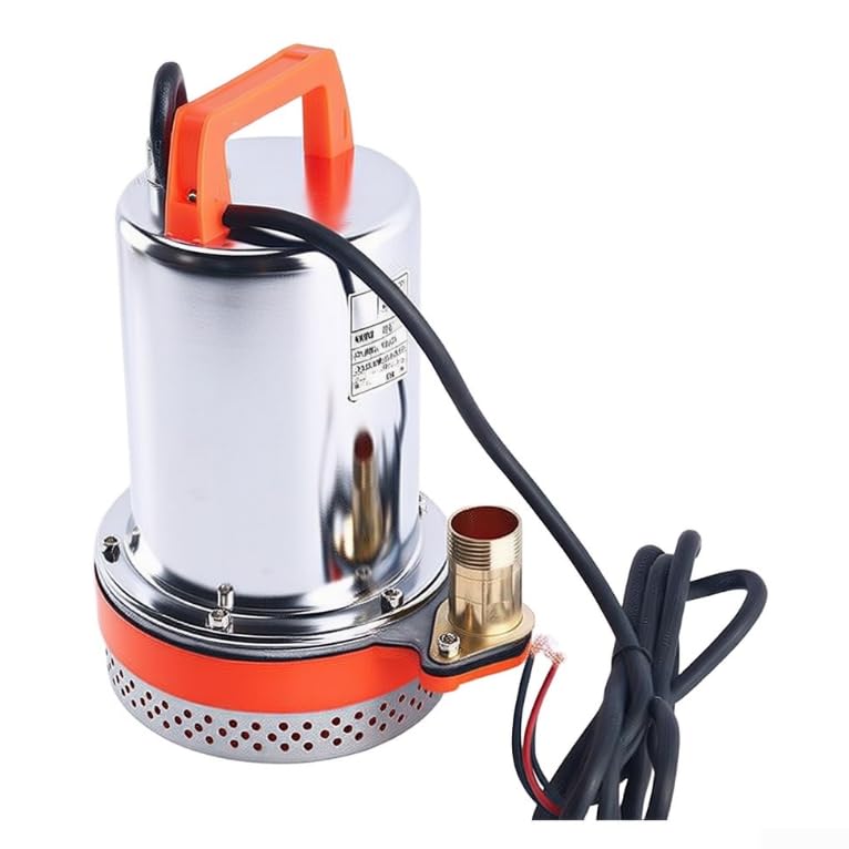 Pompa sommergibile da 12 V CC, 7,8 m, in acciaio inox (24 V)