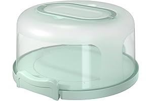 Round Cake Carrier Two Sided Cake Holder
