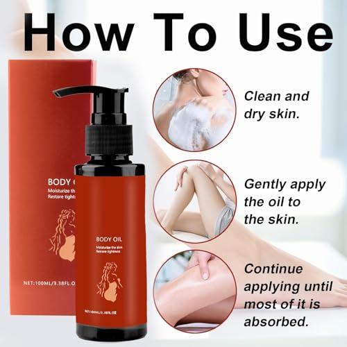 Dandin Magic Luxury Body Oil,Glow Straff Magic Körperöl,100 ml Luxury Straffend Körperöls,Lifting Körperöl Straffend,Glow Remedy Body Oil, Feuchtigkeit und Nahrhafte,Verbessert die Elastizität