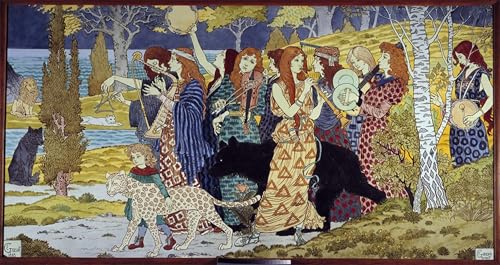 Tableau Impressions d'art Mural Harmonie Art Nouveau Eugène Grasset Poster 60x90cm