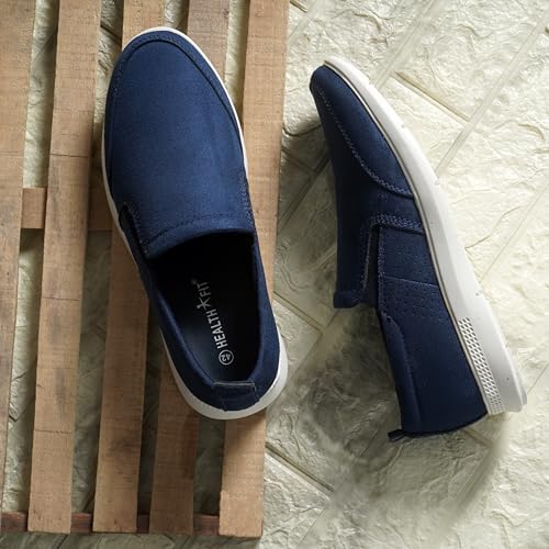 Image of HEALTH FIT Super Extra Soft Casual /Sports /Slip-on Sneakers /semi Formal Soft Cushioning Insole Running Walking Jogging Athletics Comfortable and Stylish Mens /gens Lightweight shoes-142