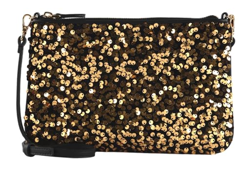 Pochette Best Paillettes Coccinelle en cuir pour vos soirées et sorties chics en crossbody