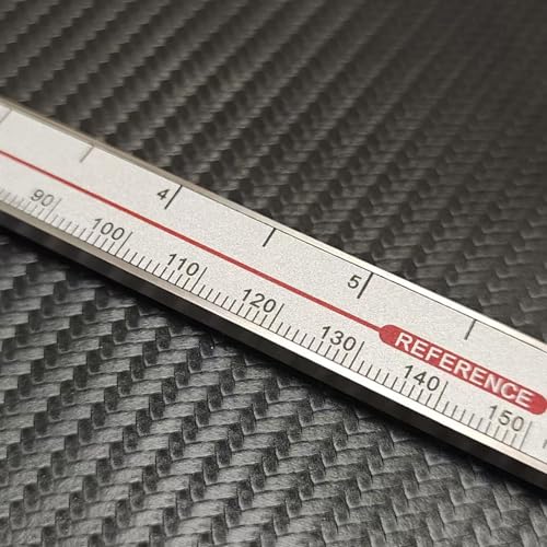 Calibrador digital de profundidad gancho 6 pulgadas acero inoxidable miniatura 5