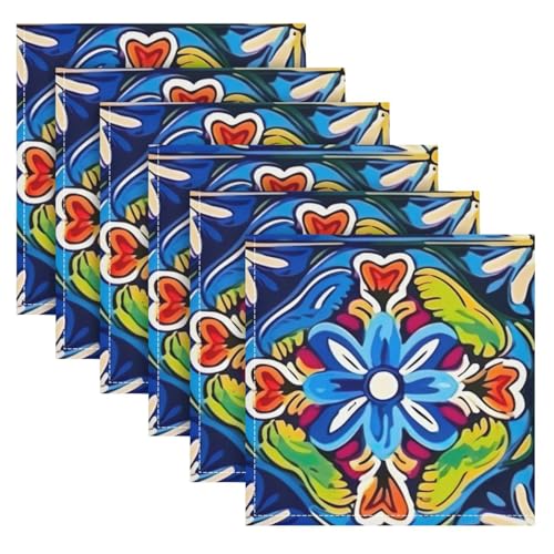 Servilletas de Tela PaChyLuu Set de 6 50.8x50.8 cm miniatura 6