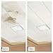 Armstrong Ceiling Tiles; 2x4 Ceiling Tiles - 10 pcs White; Acoustic Ceilings for Suspended Grid; CORTEGA Second Look 2767