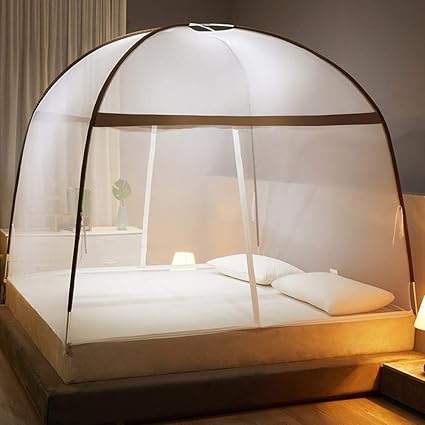 Les Plus Beaux Trous Verriere De Lit Protection Du Filet D Insectes 2 Entrees Repulsif Filet De Canopee Lit Double Tente Yourte Fermeture Eclair Moustiquaire I 150x0cm Amazon Fr Bebe Et Puericulture