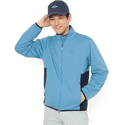 Callaway(キャロウェイ) フルジップブルゾンスターストレッチeco ストレッチ 防風 メッシュ裏地 収納袋付き ゴルフ C25215100メンズ Lサイ …