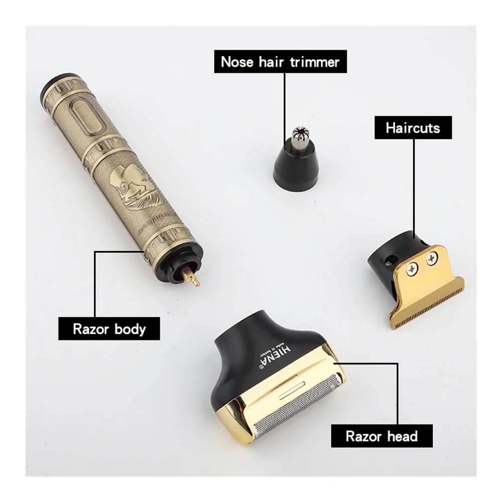 Razors - Cortadora de pelo profesional para hombre, recargable por USB, multifunción, multiuso, 10.000 rpm, afeitadora eléctrica de alta potencia