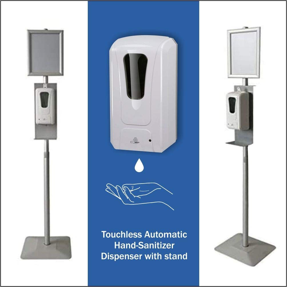 Buy Touchless Automatic Hand Sanitizer Dispenser with stand & Infrared