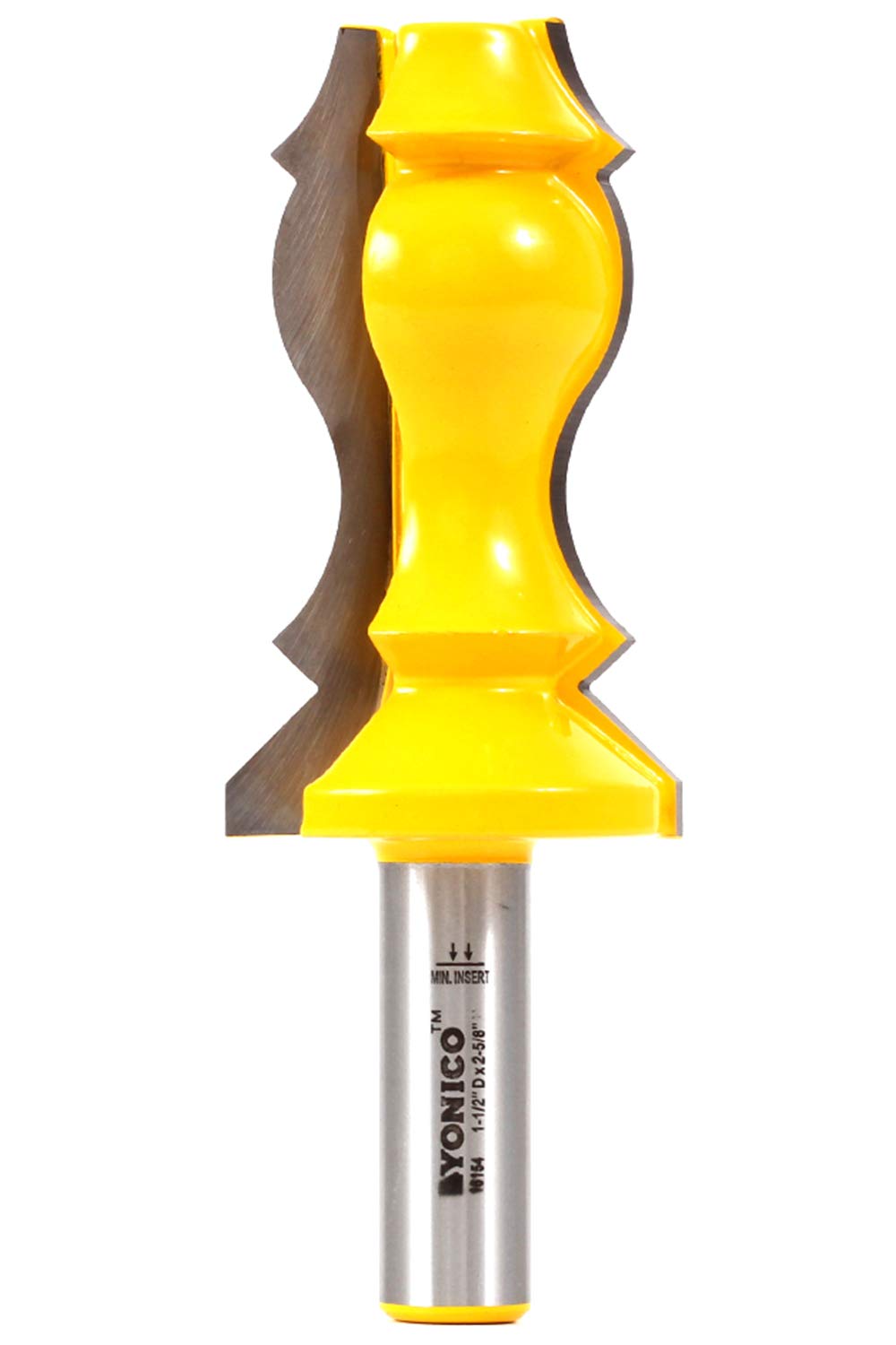 Yonico 16154 2-5/8-Inch Reversible Crown Molding Router Bit 1/2-Inch Shank