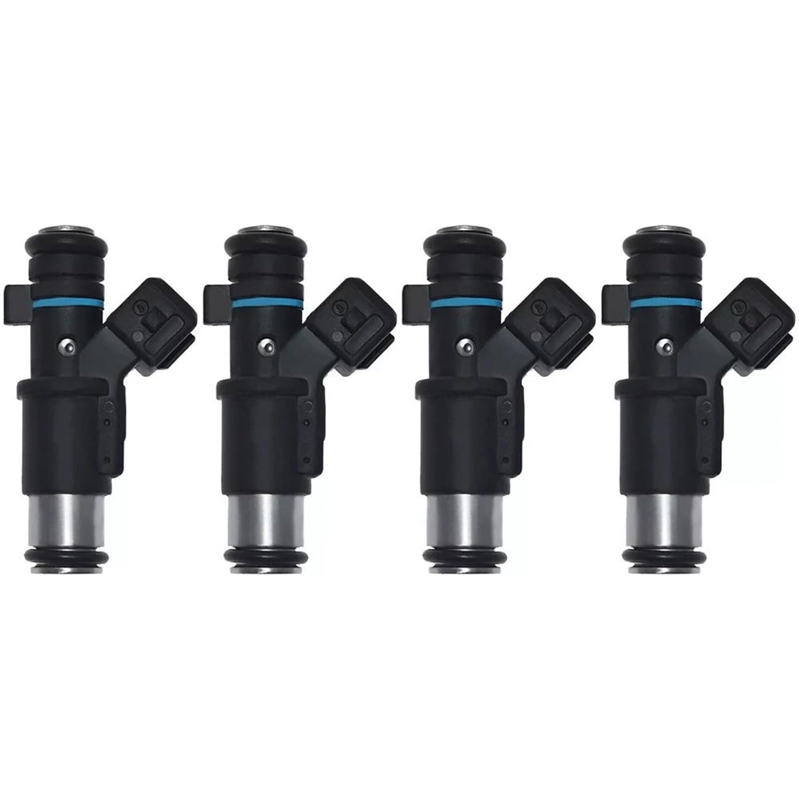 Car Engine Flow Match Fuel Nozzle 0280156357 1984e0 for Peugeot for 1007 for 106 for 306 for 307 4pcs Petrol Fuel Injector Nozzle