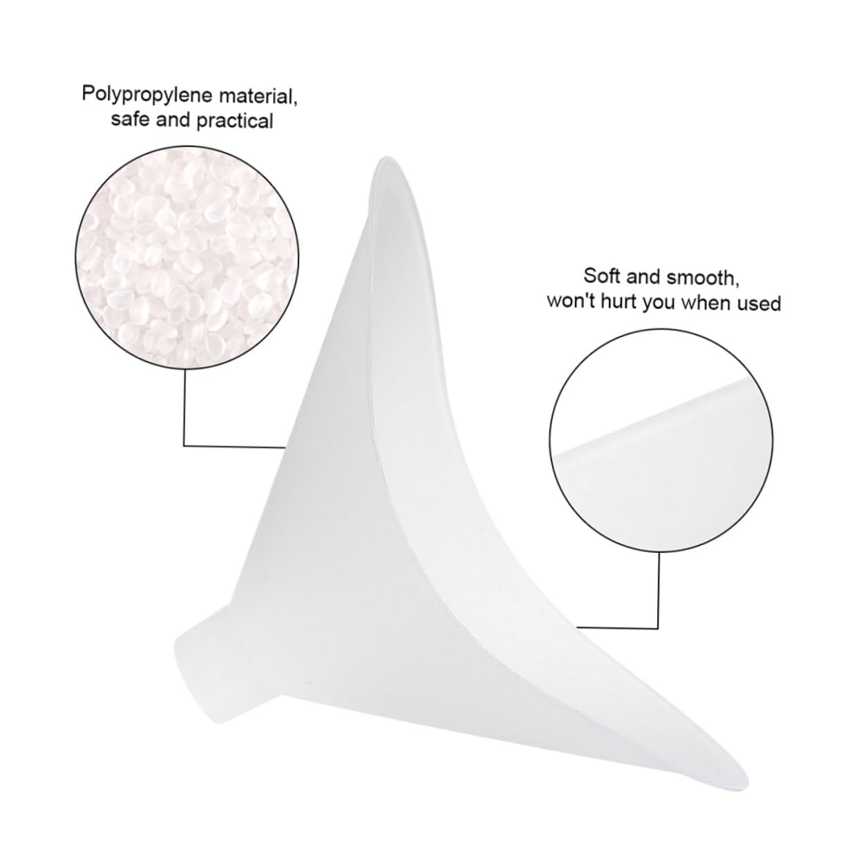 Gatuida 50pezzi Bocca Del Pneumatometro Parti Del Pneumatometro Per Strumento Di Test Polmonare Strumento in Materiale Pp