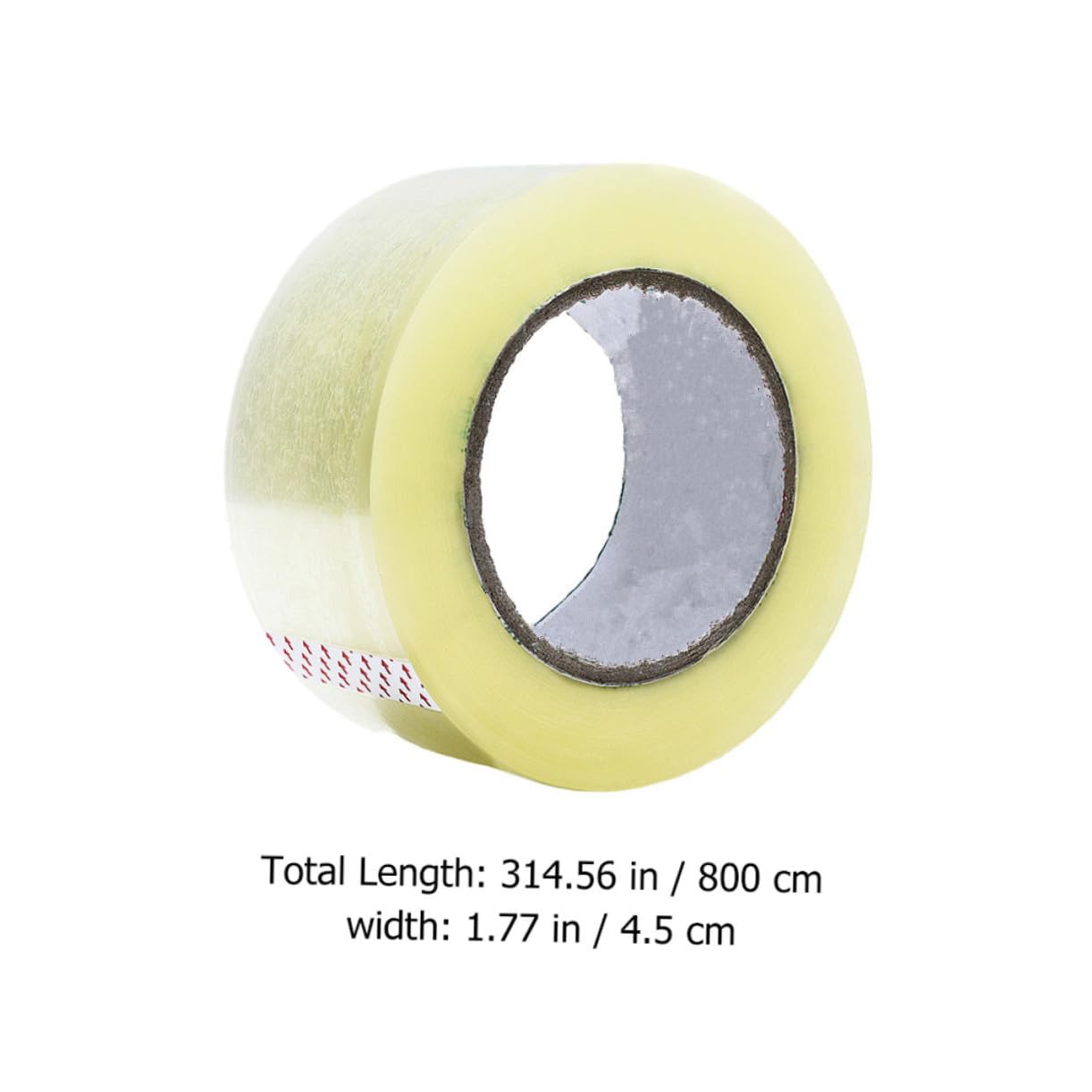 6 rouleaux Ruban Adhésif Transparent Adhésif Fort pour et Fermeture de Cartons Étanche Usage Bureau École Maison et Atelier