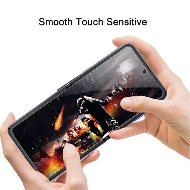 Image of TechTrendz Edge to Edge Screen Guard for Samsung Galaxy Z Flip 6 Unbreakable Membrane Diamond Quality Film Screen Protector (Front & Back) - Clear Screen Guard