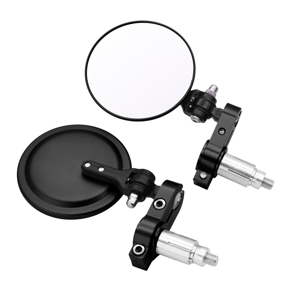 Rétroviseurs embout de guidon 22mm pour Moto Guzzi V7 V9 Stelvio