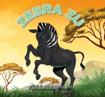 Paperback livro zebra zu Book